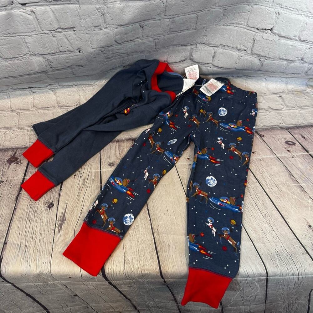 Mini Boden Santa Pajama Set - Picture 5 of 5